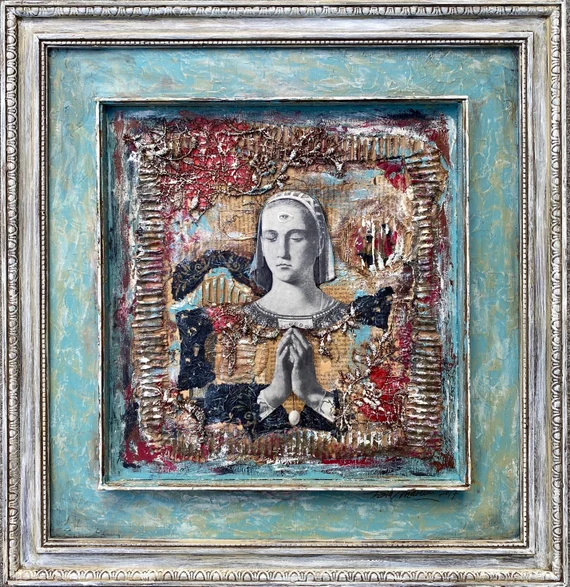 “Prayer” — Original Mixed Media Artwork