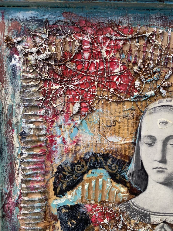 “Prayer” — Original Mixed Media Artwork