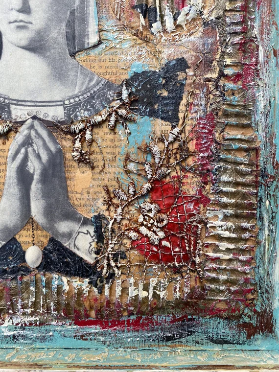 “Prayer” — Original Mixed Media Artwork