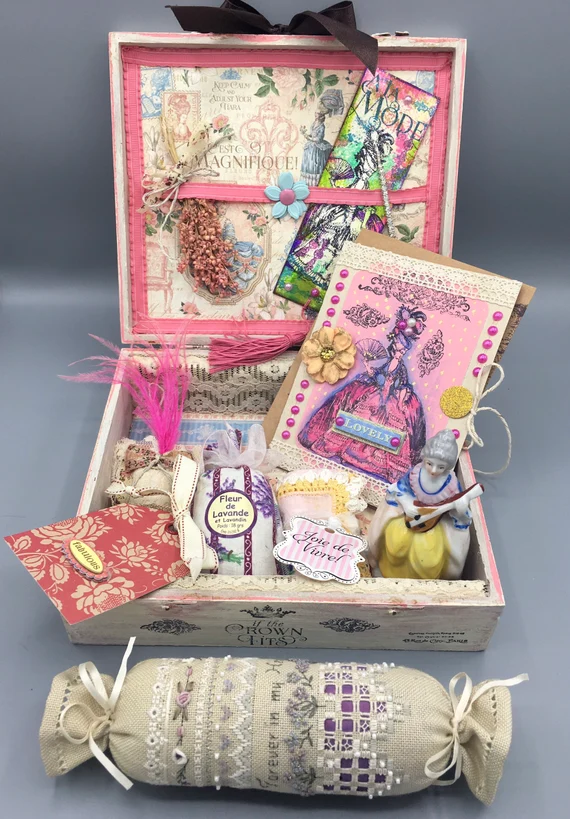 Marie Antoinette Assemblage Gift Box | Ready to Gift | Curated Keepsakes