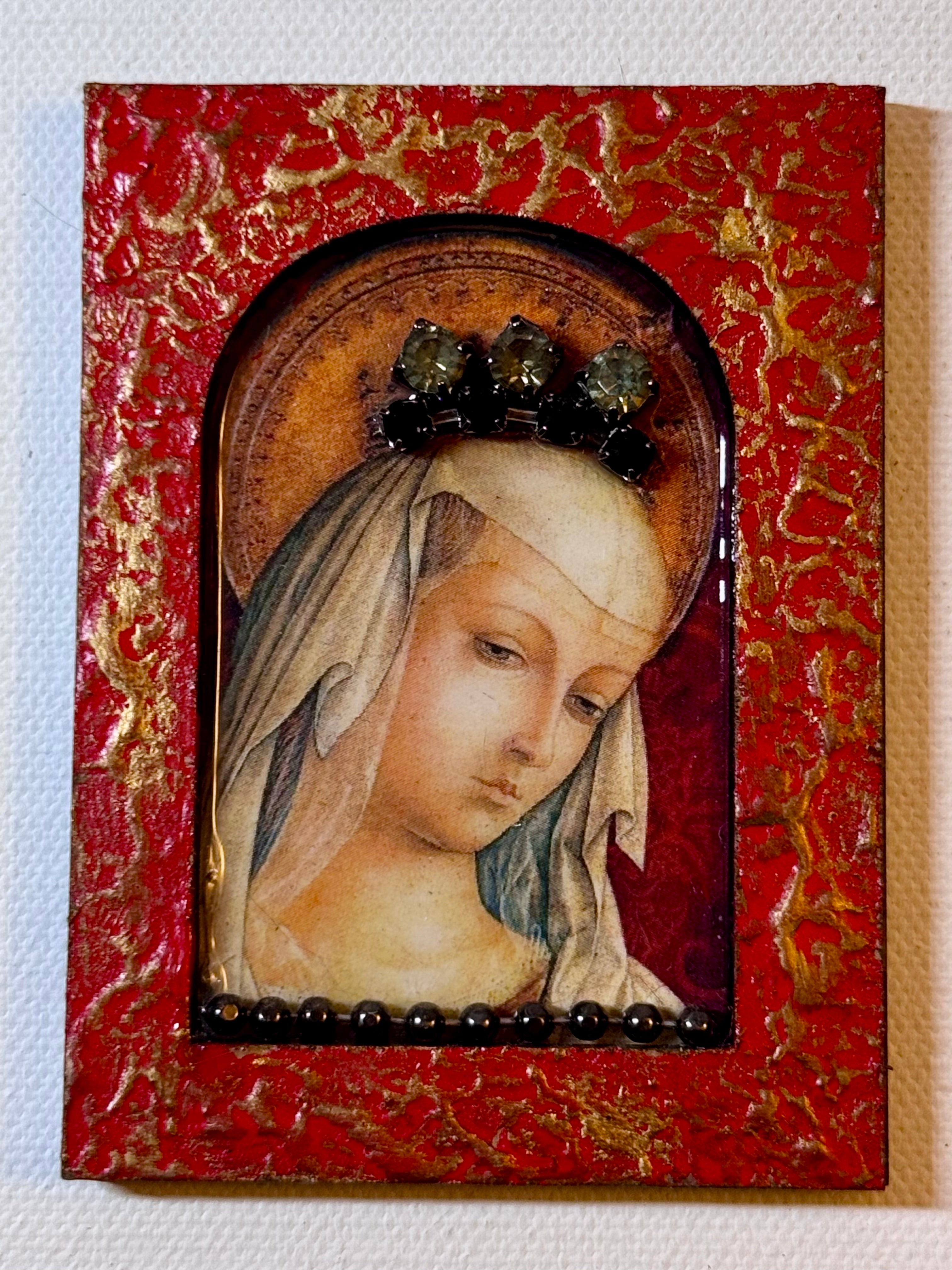 Madonna Icon Magnet — After Raphael (Standard)