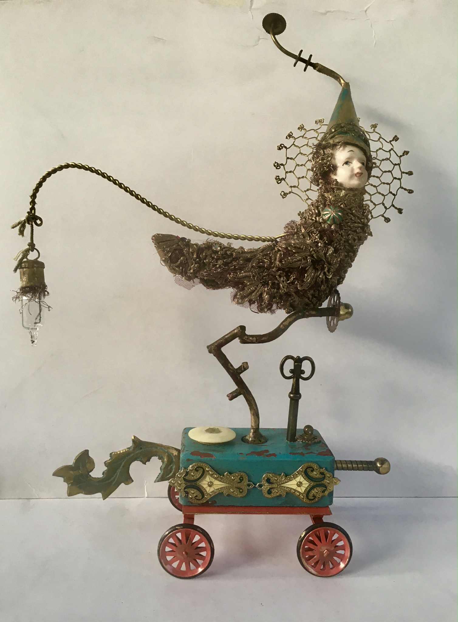 "Metamorphosis" – Original Mixed-Media Sculpture