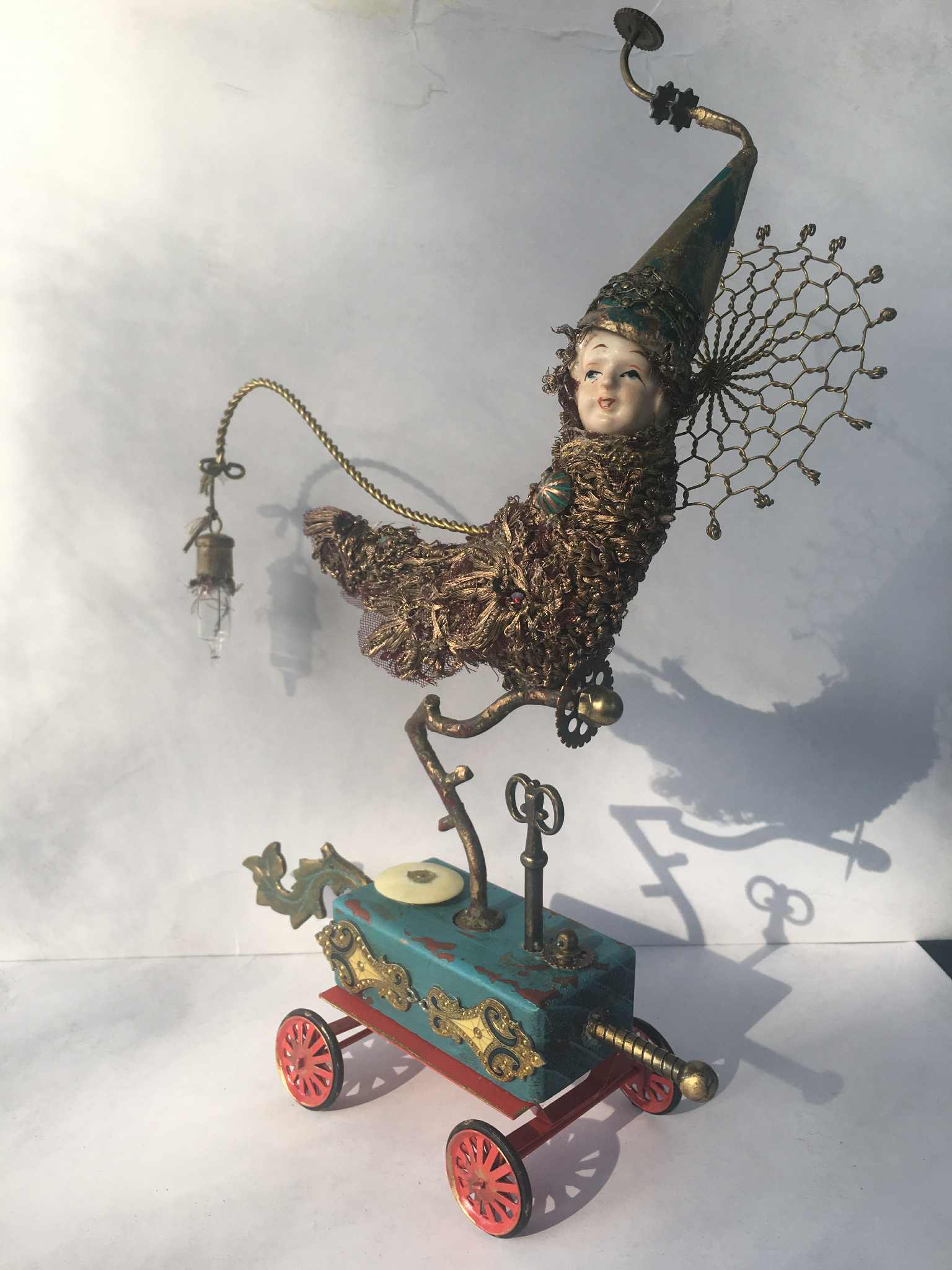 "Metamorphosis" – Original Mixed-Media Sculpture