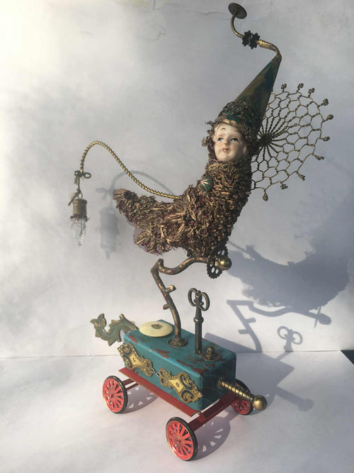 "Metamorphosis" – Original Mixed-Media Sculpture