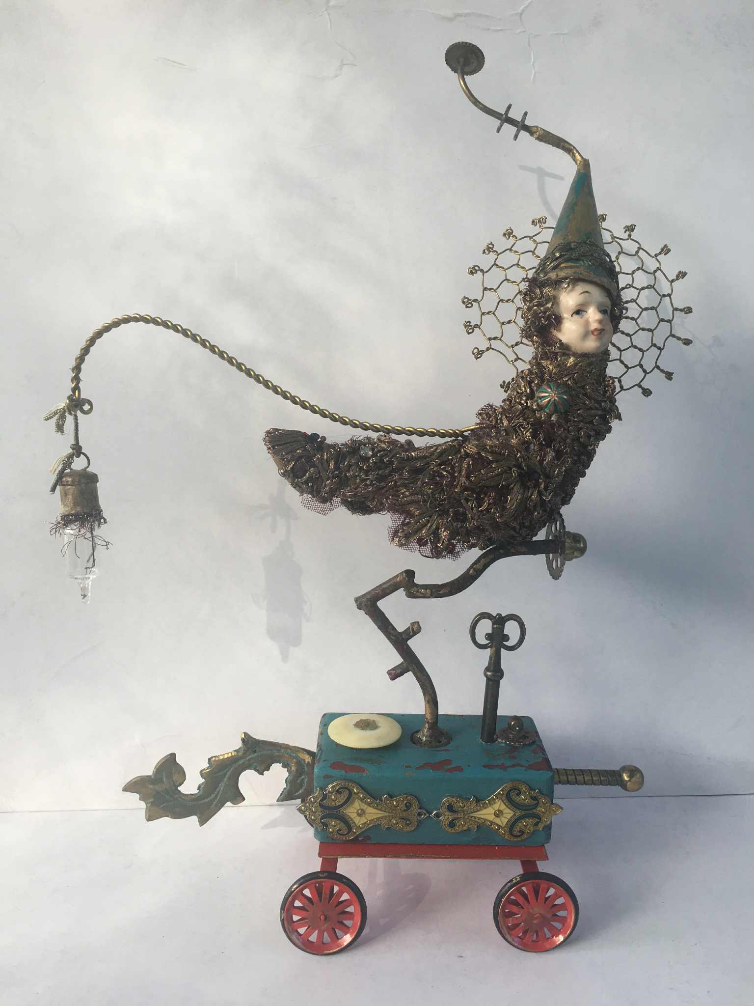"Metamorphosis" – Original Mixed-Media Sculpture